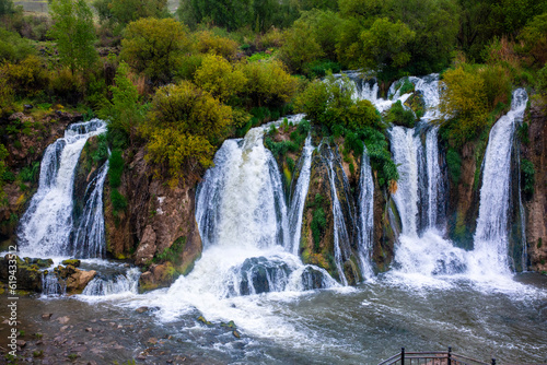 Muradiye waterfall  located on the Van - Do  ubeyaz  t highway  is a natural wonder that is frequently visited by tourists in Van.