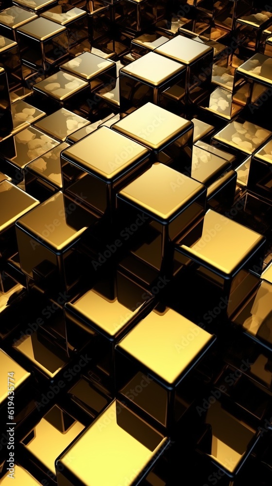 Abstract Seamless Pattern Illustration vector wallpaper background AI Generated