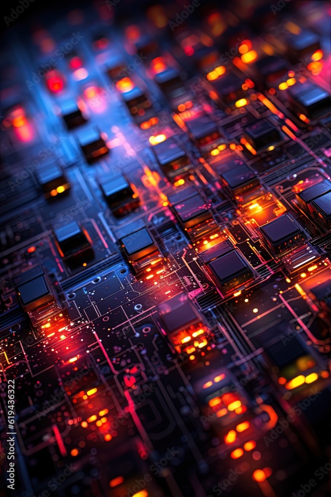 Fototapeta premium Abstract Seamless Pattern Illustration vector wallpaper background AI Generated