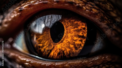 Macro photo of reptile eye © ZEKINDIGITAL