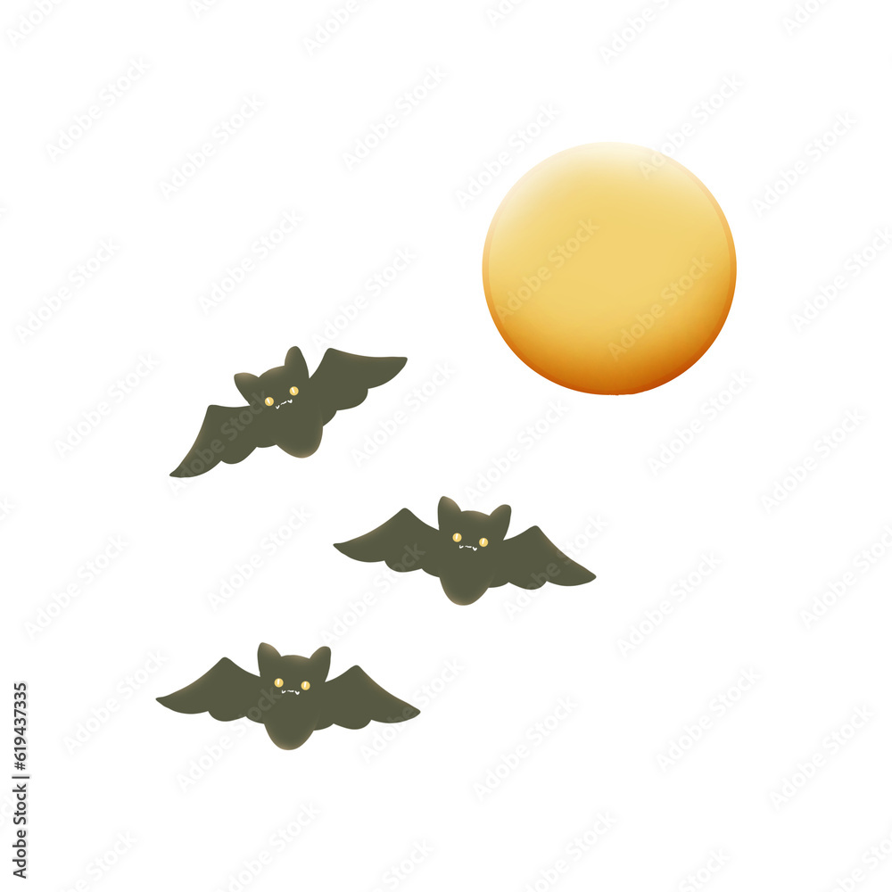 Halloween bats