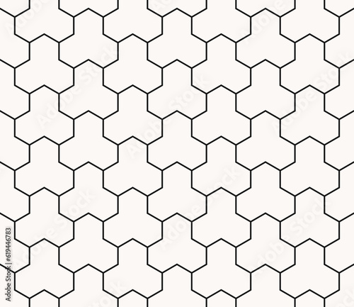 seamless hexagon pattern, modern geometric background dark grey, and white color, vector illustration.
