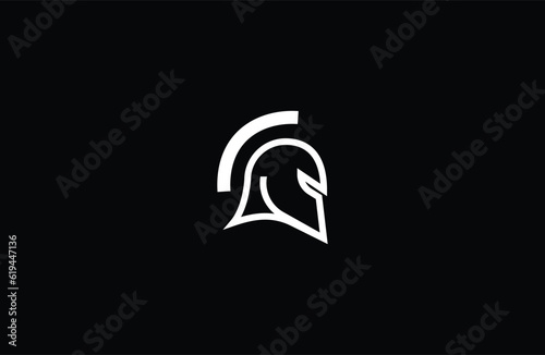 sparta logo design illustration