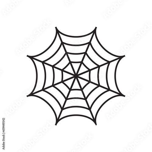 spider web icon design illustration vector