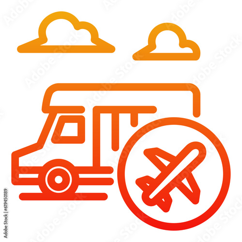 Shuttle Van Icon