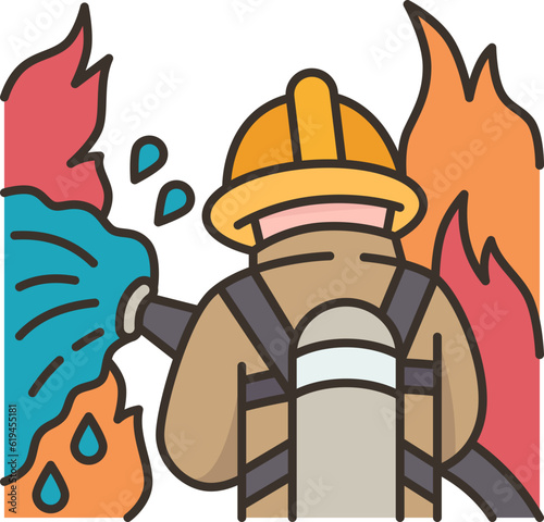firefighting  icon