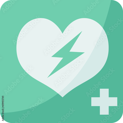 defibrillator  icon