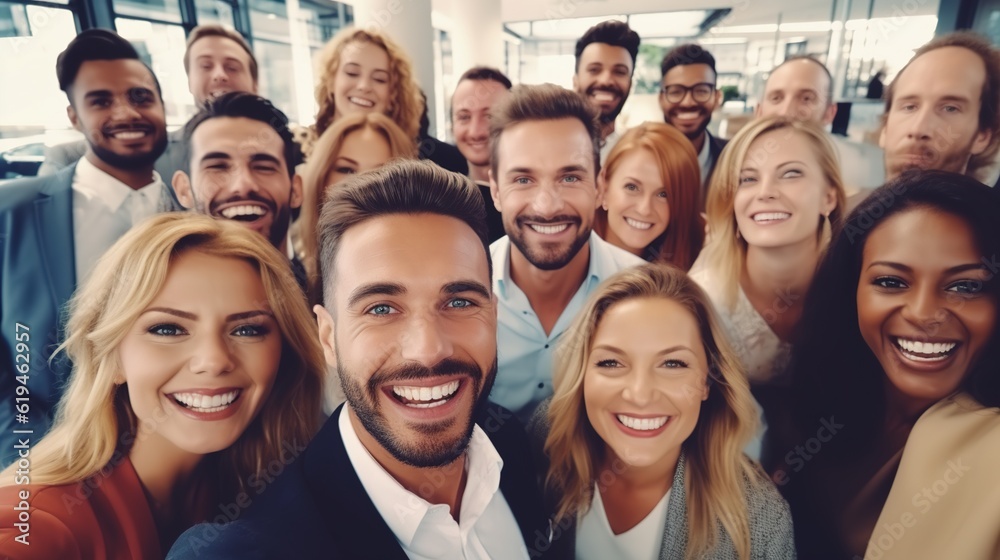 group of business people in a row group of business people in a row