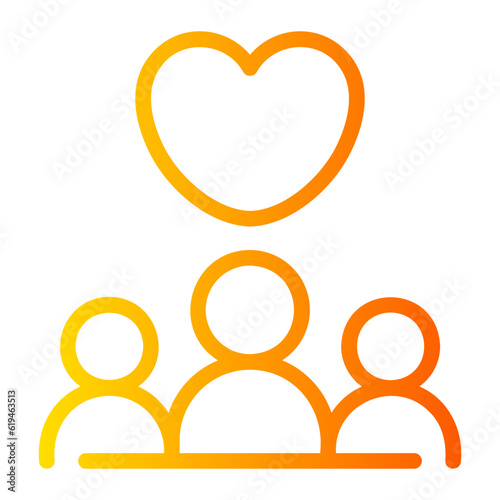 favourite gradient icon