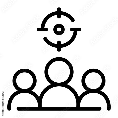 segmentation line icon