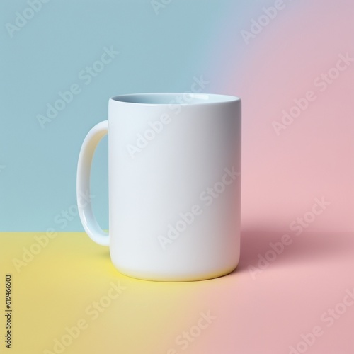AI Generated Coffee cup Mug mock up