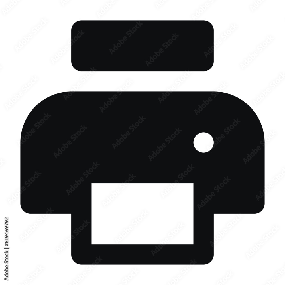 Fototapeta premium printer icon