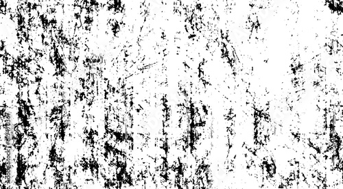 Rough black and white texture vector. Distressed overlay texture. Grunge background. Abstract textured effect. Vector Illustration. Black isolated on white background. EPS10 © Nadejda