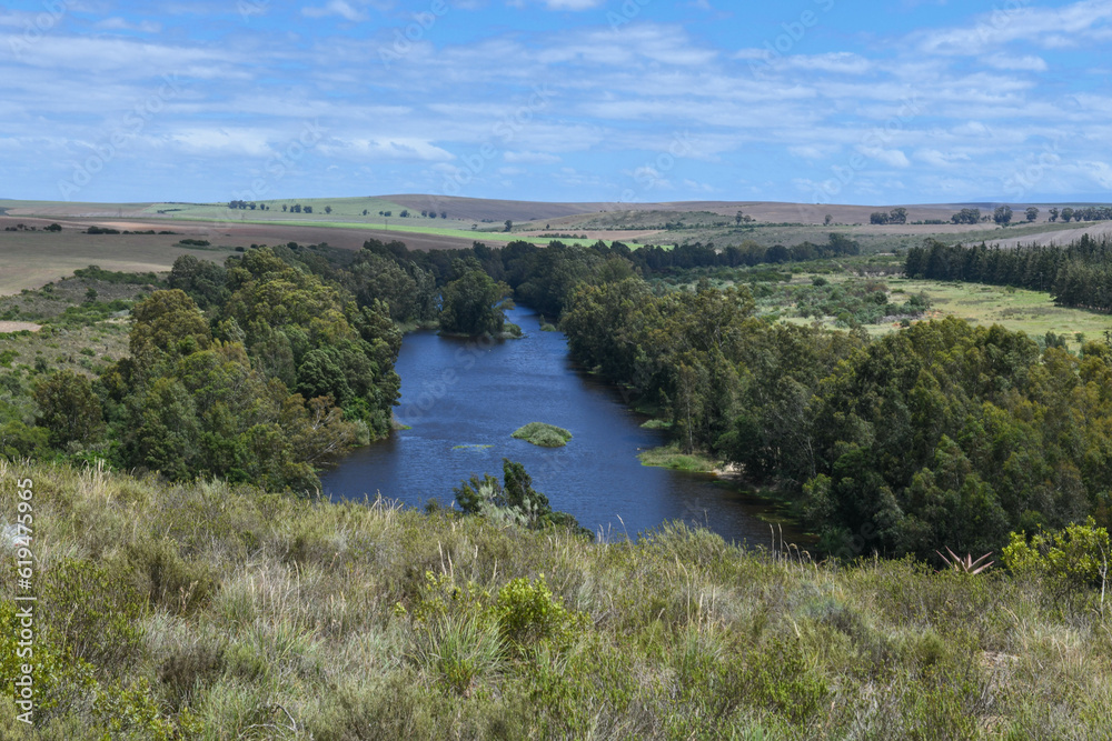 Fototapeta premium Landscape near route 62 in South Africa