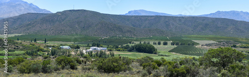Landscape near route 62 in South Africa