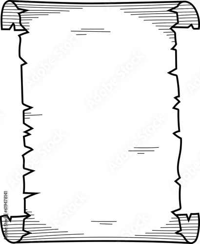 Old scroll clipart