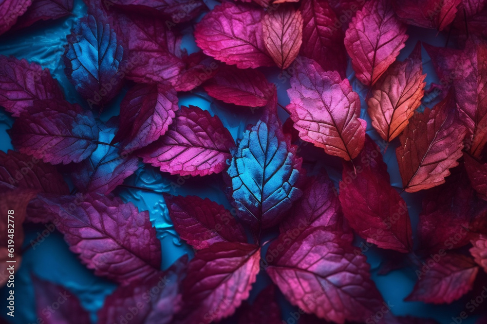 design bright leaf red autumn orange fall gold neon nature. Generative AI. design bright leaf red autumn orange fall gold neon nature. Generative AI.