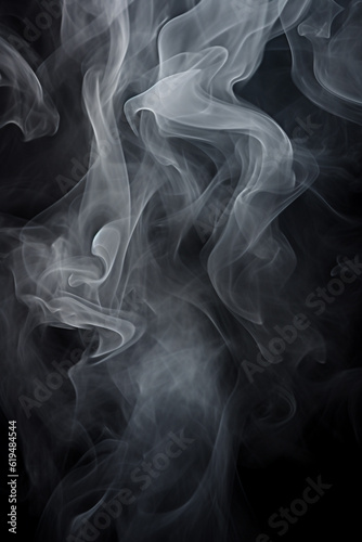 Gray smoke pattern background. 