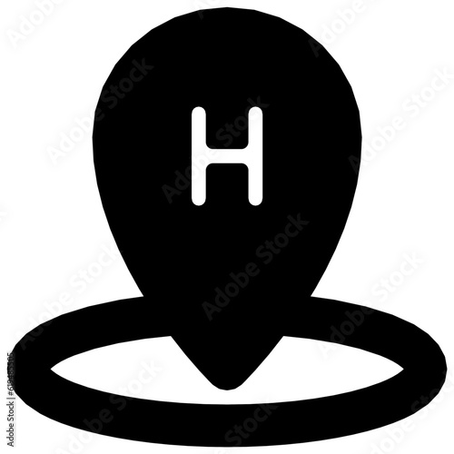 hotel location icon