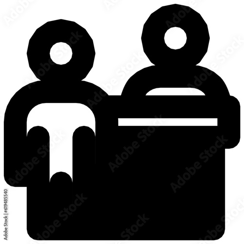 receptionist icon
