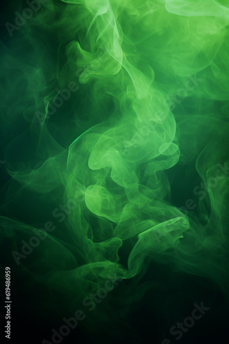 green smoke pattern background 