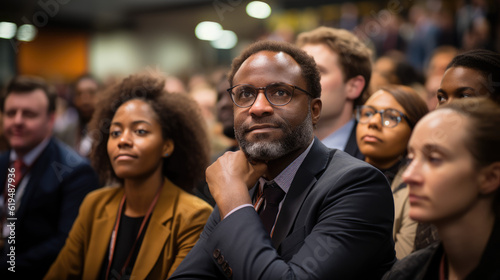 Corporate Success: Black Business Leaders and Entrepreneurs Are Prominently Represented in an Empowering Conference Audience
