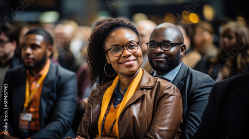 Corporate Success: Black Business Leaders and Entrepreneurs Are Prominently Represented in an Empowering Conference Audience