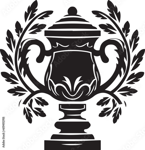 Trophy Prize Winner Award Laurels Cup