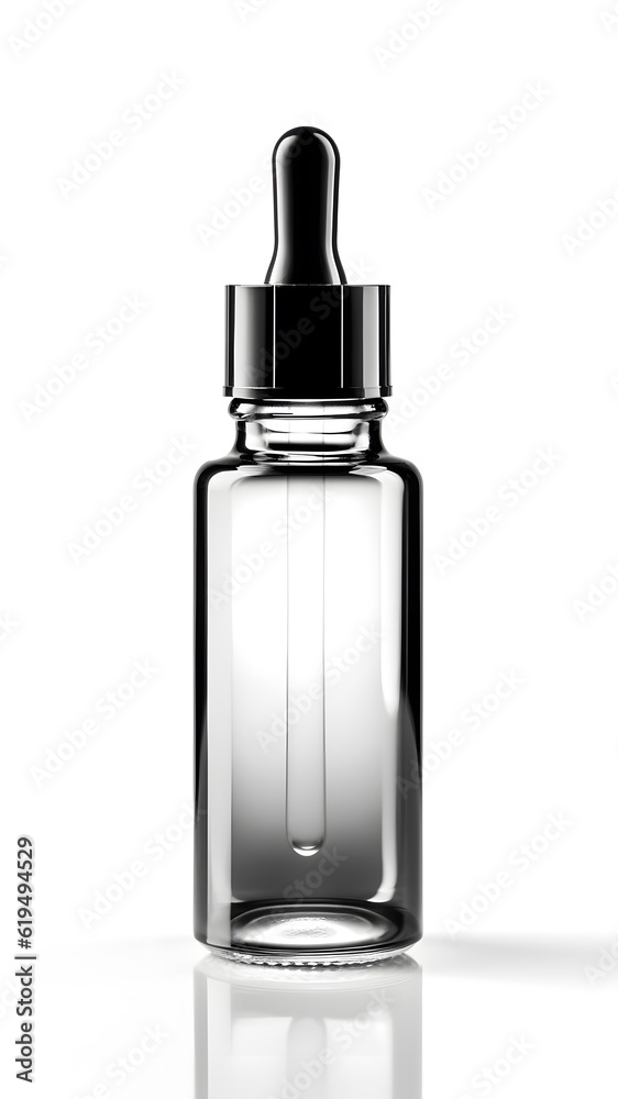 transparent dropper serum bottle with black cap transparent dropper serum bottle with black cap