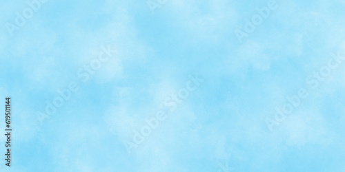 Canvas Print blue sky with clouds