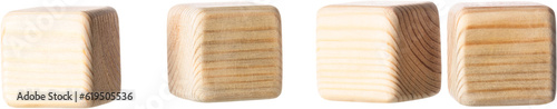 Φωτογραφία Geometry shape of wood blocks on desk