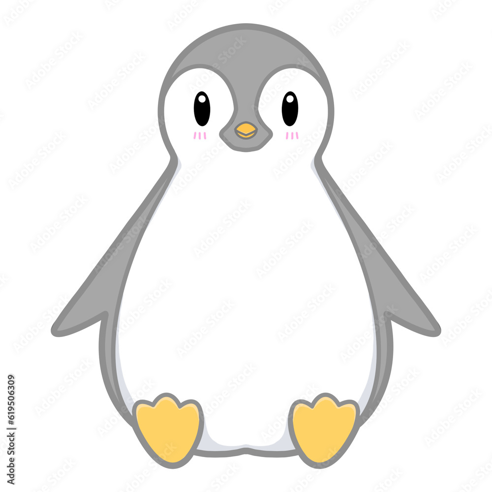 Fototapeta premium Cute penguin