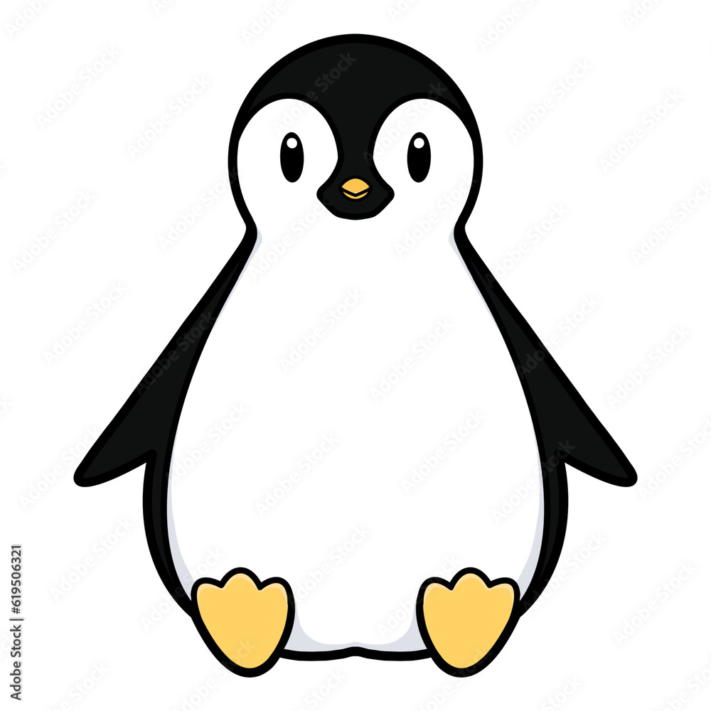Obraz premium Penguin