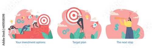 Next Step Target Plan Is A Strategic Roadmap Outlining Specific Actions And Goals Required To Reach The Desired Targets
