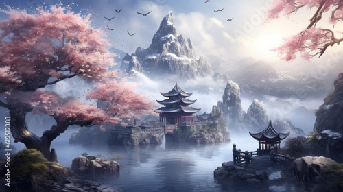 Chinese Style Fantasy Art