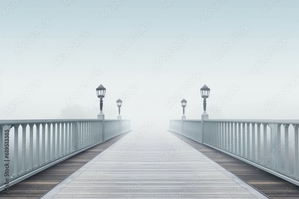 Bridge background. Generate Ai