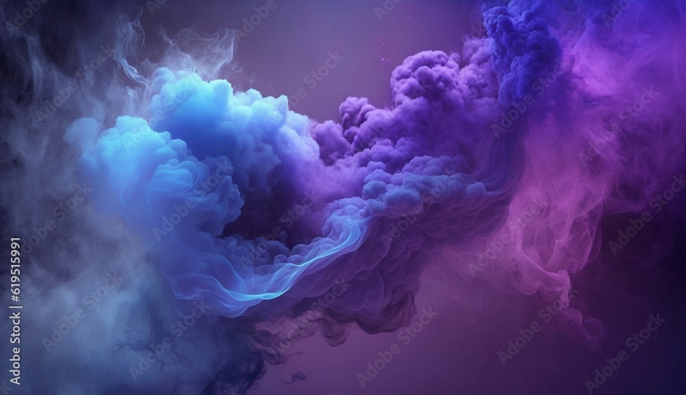 Mist texture.Color smoke.Paint water mix.Generative AI Mist texture.Color smoke.Paint water mix.Generative AI
