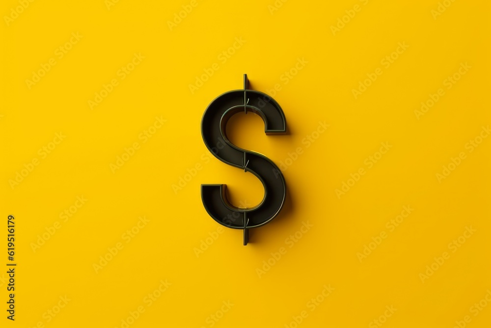 Dollar sign background. Generate Ai Dollar sign background. Generate Ai
