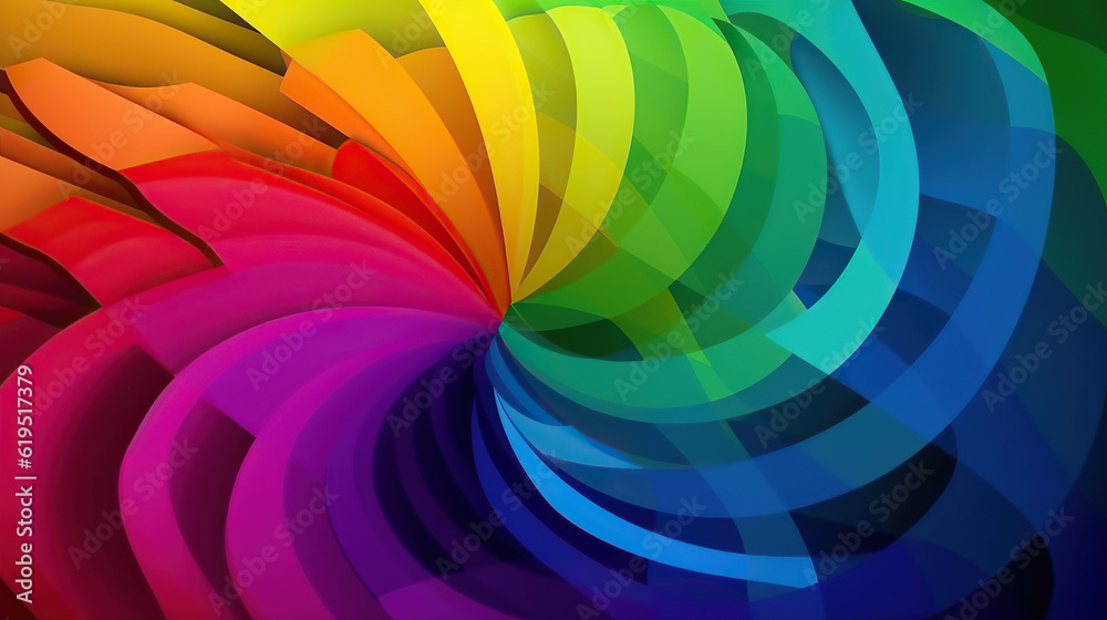 Obraz premium abstract rainbow background