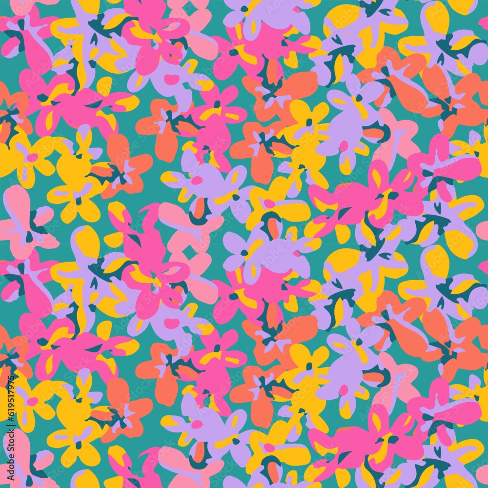 Hand drawn flowers, seamless patterns with floral for fabric, textiles, clothing, wrapping paper, cover, banner, interior decor, abstract backgrounds. Hand drawn flowers, seamless patterns with floral for fabric, textiles, clothing, wrapping paper, cover, banner, interior decor, abstract backgrounds.