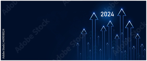 Business growth currency stock and investment economy for the year 2024.
