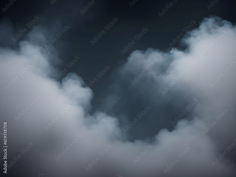 mysterious fog and smoke abstract background white background,red background,blue background,generative ai illustration art