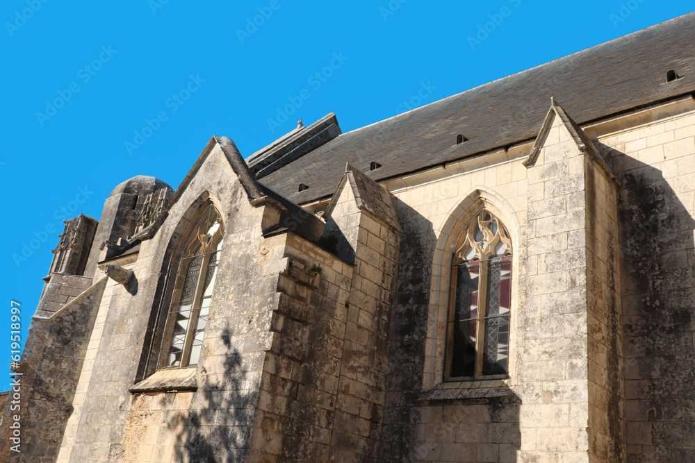 Charente-Maritime - Saint-Just-Luzac - Façade Sud de l'église