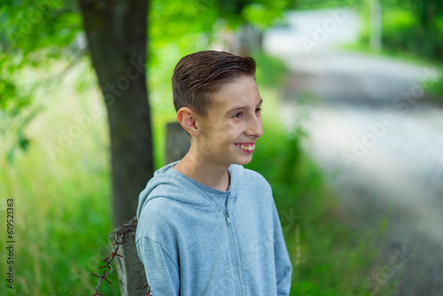 portrait of a adorable boy