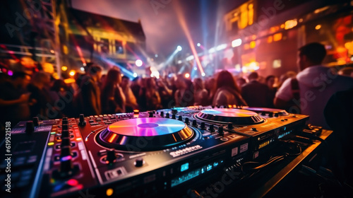 Dj mixing Generative Ai