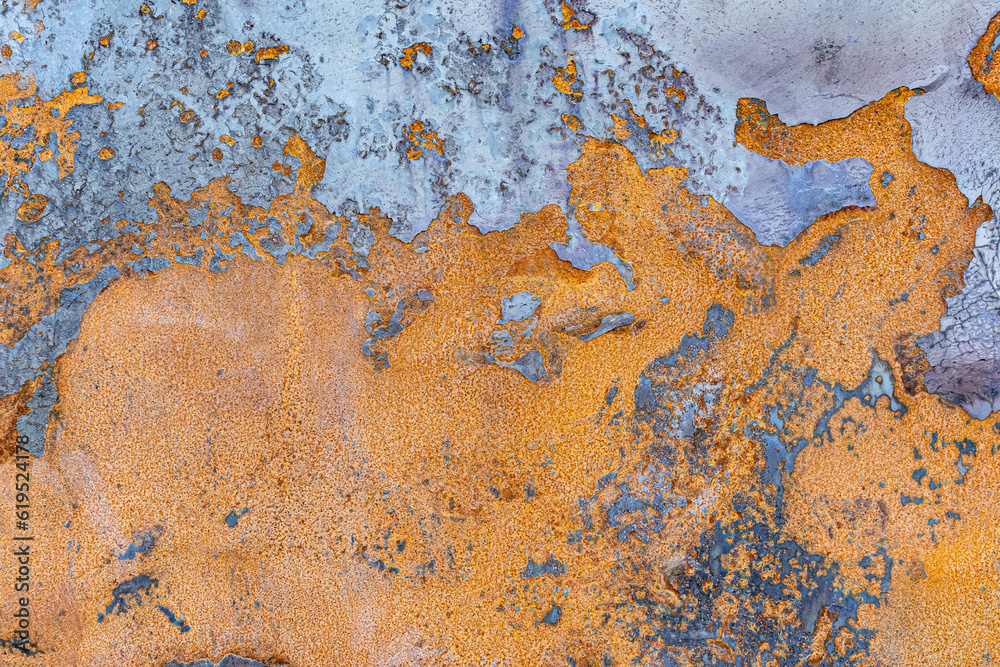 Aged copper plate texture with color patina stains. Old worn metal background. Oxidized metal. Corrosive Rust on old iron. Aged copper plate texture with color patina stains. Old worn metal background. Oxidized metal. Corrosive Rust on old iron.