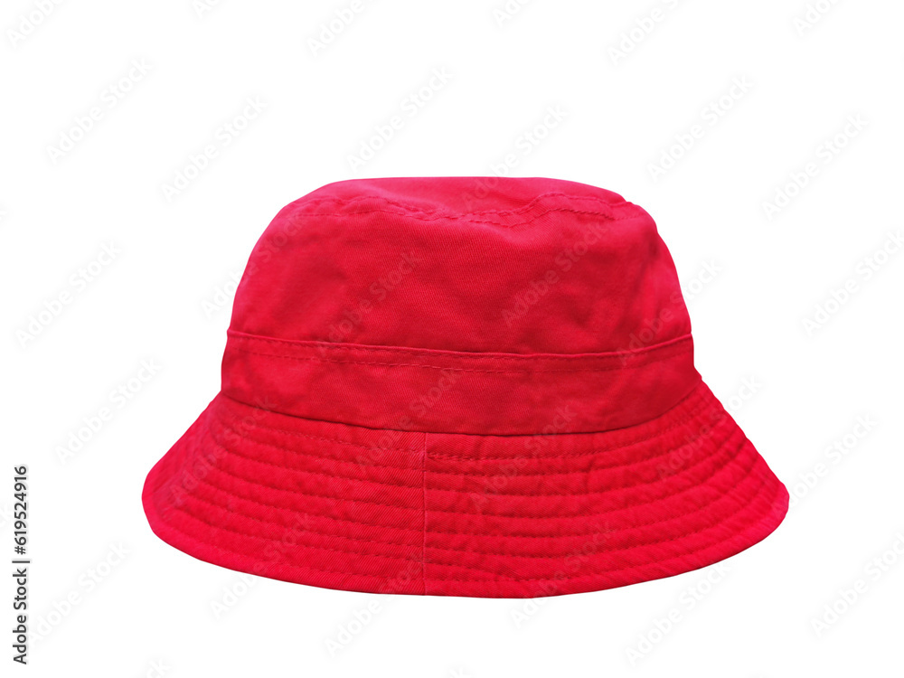 red bucket hat PNG transparent Stock Photo Adobe Stock