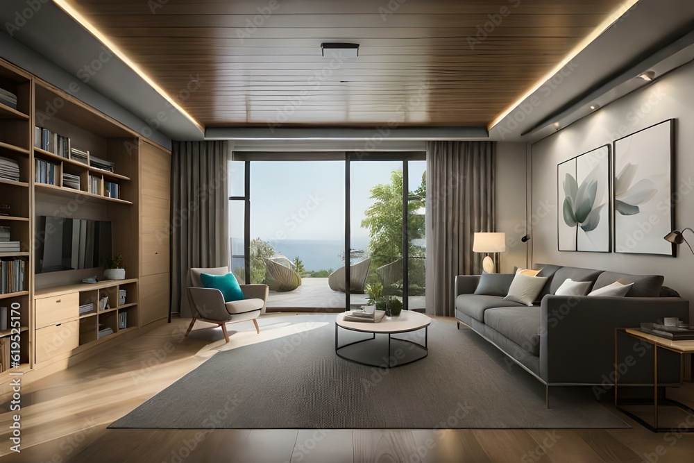 Fototapeta premium modern living room