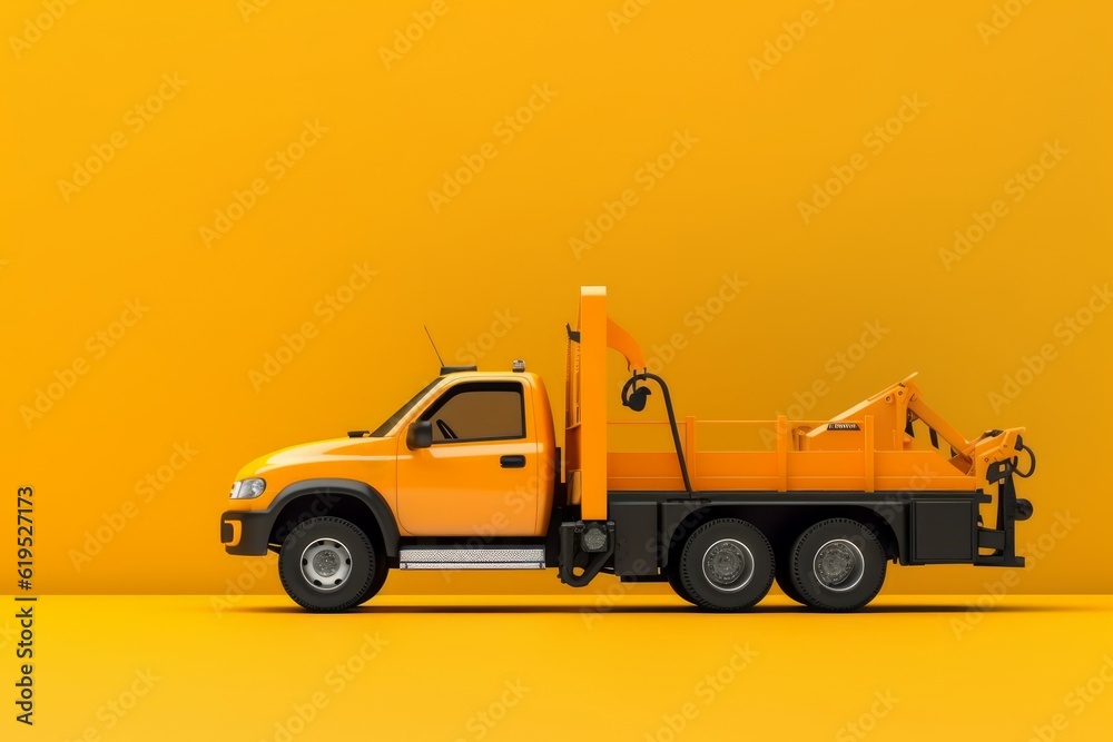 Tow truck. Generate Ai Tow truck. Generate Ai