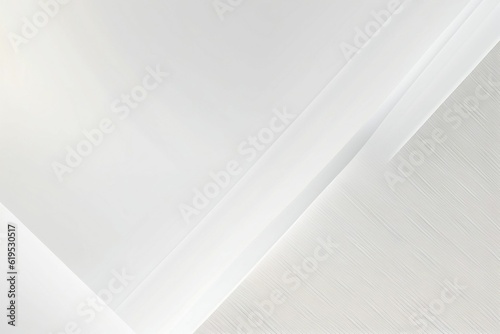 Minimal geometric white light background abstract design.